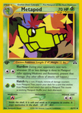Metapod 42/75 — Pokémon Neo Discovery