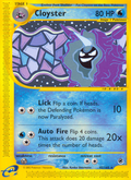 Cloyster 42/165 — Pokémon Expedition Base Set