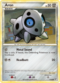 Aron 42/90 Pokémon Undaunted (2010) English card — catalogue reference