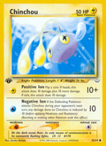 Chinchou 42/64 — Pokémon Neo Revelation