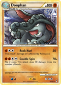 Donphan 42/95 Pokémon Call of Legends (2011) English card — catalogue reference