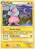Flaaffy 42/123 Pokémon HeartGold & SoulSilver (2010) English card — catalogue reference
