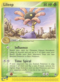 Lileep 42/100 — Pokémon EX Sandstorm