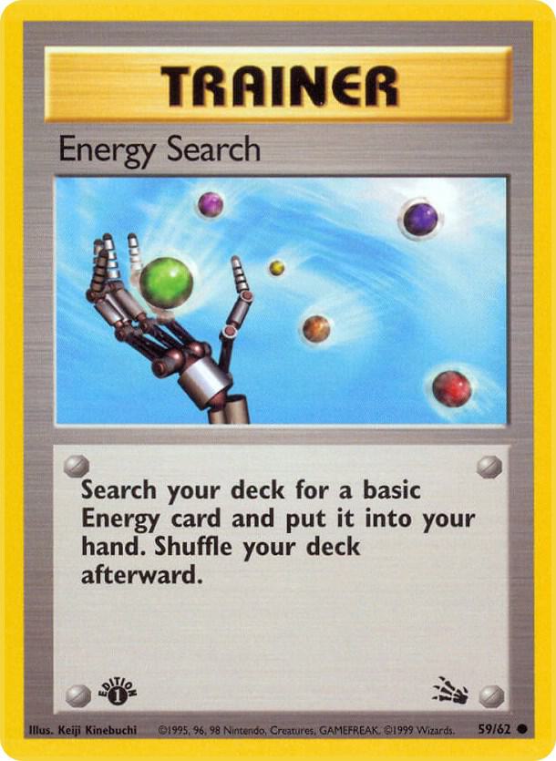 Energy Search Common Fossil 59/62 MP (Back)