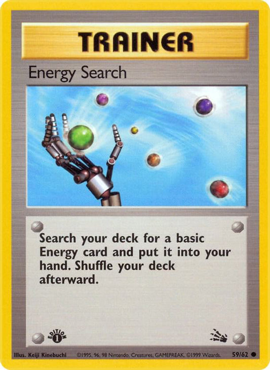 Energy Search Common Fossil 59/62 MP (Back)