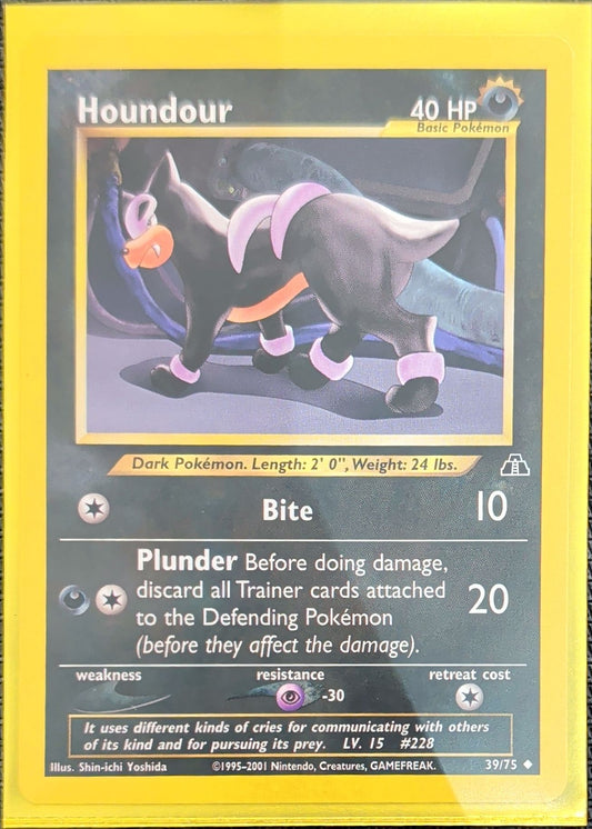 Houndour (39) Uncommon Neo Discovery 39/75 MP