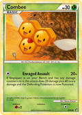 Combee 44/90 Pokémon Undaunted (2010) English card — catalogue reference