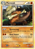 Marowak 44/102 Pokémon Triumphant (2010) English card — catalogue reference