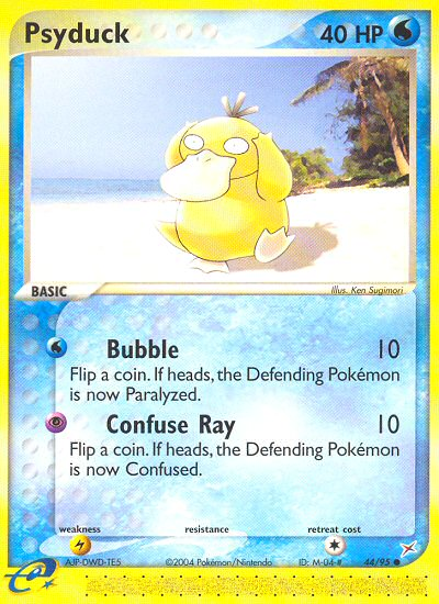 Psyduck 44/95 — Pokémon EX Team Magma vs Team Aqua