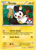 Emolga 45/124 Pokémon Dragons Exalted (2012) English card — catalogue reference