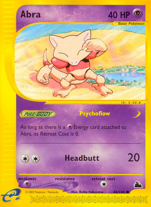 Abra 46/144 — Pokémon Skyridge