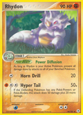 Rhydon 46/101 EX Hidden Legends 2004