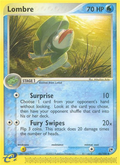 Lombre 46/100 — Pokémon EX Sandstorm