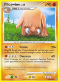 Piloswine 46/100 Pokémon Stormfront (2008) English card — catalogue reference