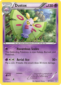 Dustox 47/124 Pokémon Dragons Exalted (2012) English card — catalogue reference