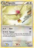 Pidgeotto 47/102 Pokémon Triumphant (2010) English card — catalogue reference