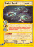 Buried Fossil 47/144 — Pokémon Skyridge