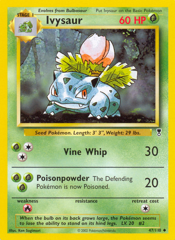 Ivysaur 47/110 — Pokémon Legendary Collection