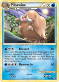 Piloswine 48/102 Pokémon Triumphant (2010) English card — catalogue reference