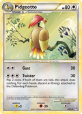 Pidgeotto 48/95 Pokémon Call of Legends (2011) English card — catalogue reference