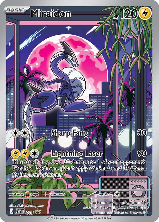 Miraidon - Promo SV: Scarlet & Violet Promo Cards 013 MP (Back)