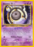 Unown [M] 49/75 — Pokémon Neo Discovery