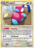 Porygon2 49/102 Pokémon Triumphant (2010) English card — catalogue reference