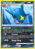 Sharpedo 49/111 Pokémon Rising Rivals (2009) English card — catalogue reference