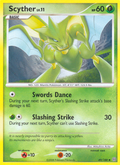 Scyther 49/100 Pokémon Stormfront (2008) English card — catalogue reference