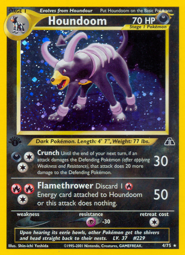 Houndoom 4/75 — Pokémon Neo Discovery