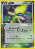 Dark Celebi 4/101 Pokémon EX Hidden Legends 2004 Holo Rare card