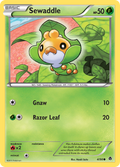 Sewaddle 4/98 Pokémon Emerging Powers (2011) English card — catalogue reference
