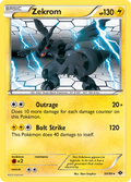 Zekrom 50/99 Pokémon Next Destinies (2012) English card — catalogue reference