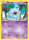 Woobat 50/114 Pokémon Black & White (2011) English card — catalogue reference