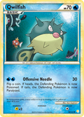 Qwilfish 50/123 Pokémon HeartGold & SoulSilver (2010) English card — catalogue reference