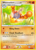 Wormadam Sandy Cloak 50/99 Pokémon Arceus (2009) English card — catalogue reference
