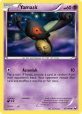 Yamask 51/108 Pokémon Dark Explorers (2012) English card — catalogue reference