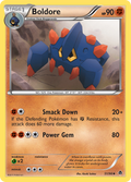 Boldore 51/98 Pokémon Emerging Powers (2011) English card — catalogue reference
