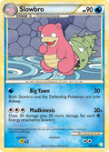 Slowbro 52/123 Pokémon HeartGold & SoulSilver (2010) English card — catalogue reference