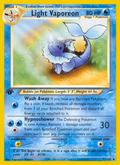 Light Vaporeon 52/105 — Pokémon Neo Destiny