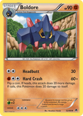Boldore 52/98 Pokémon Emerging Powers (2011) English card — catalogue reference