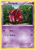 Venipede 52/114 Pokémon Black & White (2011) English card — catalogue reference