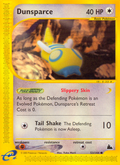 Dunsparce 53/144 — Pokémon Skyridge