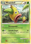 Weepinbell 53/102 Pokémon Triumphant (2010) English card — catalogue reference