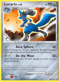 Lucario 53/127 Pokémon Platinum (2009) English card — catalogue reference