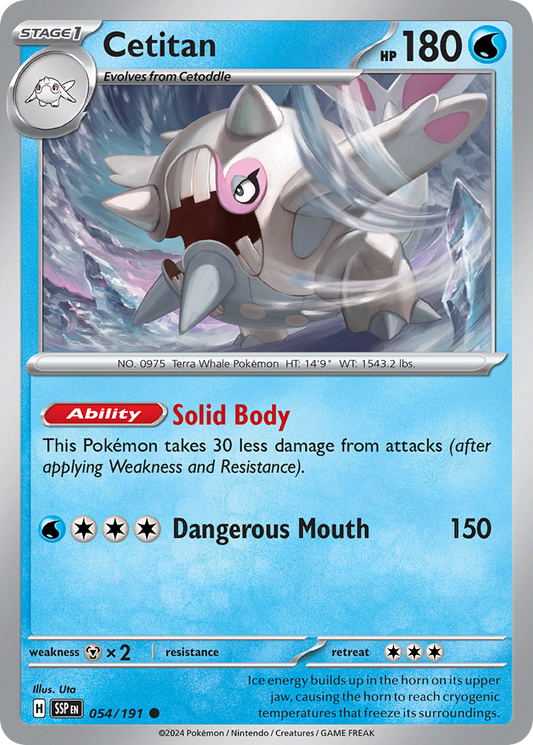 Pokemon Cetitan Surging Sparks 054/191
