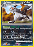 Mightyena 54/127 Pokémon Platinum (2009) English card — catalogue reference