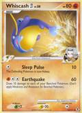 Whiscash E4 54/111 Pokémon Rising Rivals (2009) English card — catalogue reference