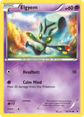 Elgyem 54/101 Pokémon Noble Victories (2011) English card — catalogue reference
