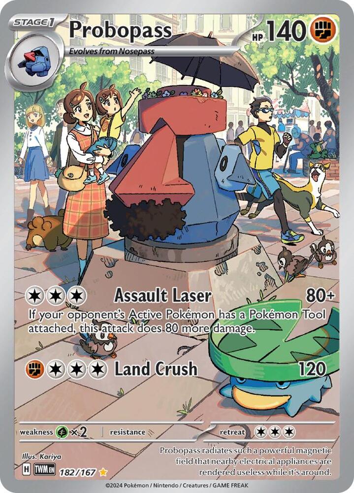 Probopass Illustration Rare SV06: Twilight Masquerade 182/167 MP (Back)